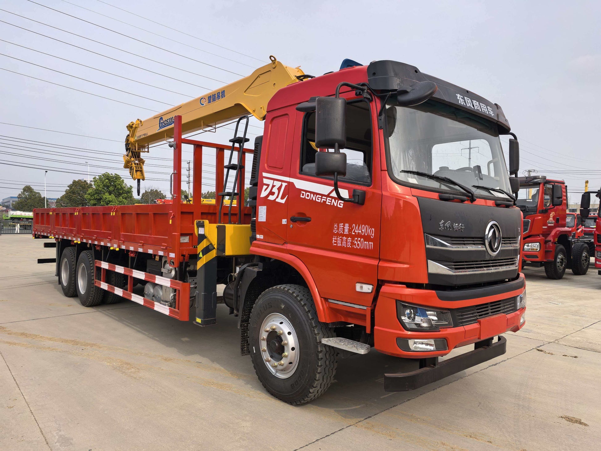 Used Dongfeng 270HP Truck-Mounted Crane for Sale detail view