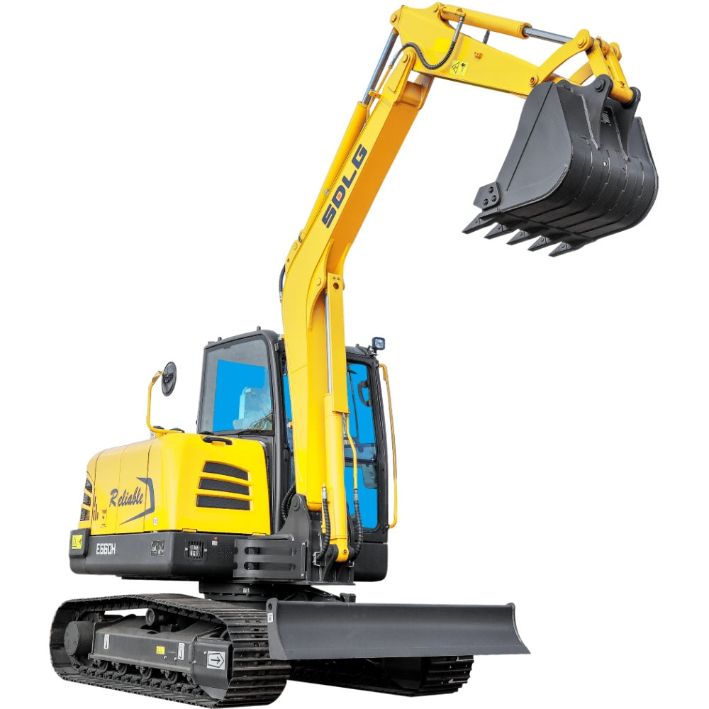 New Sdlg E660H Excavator for Sale detail view