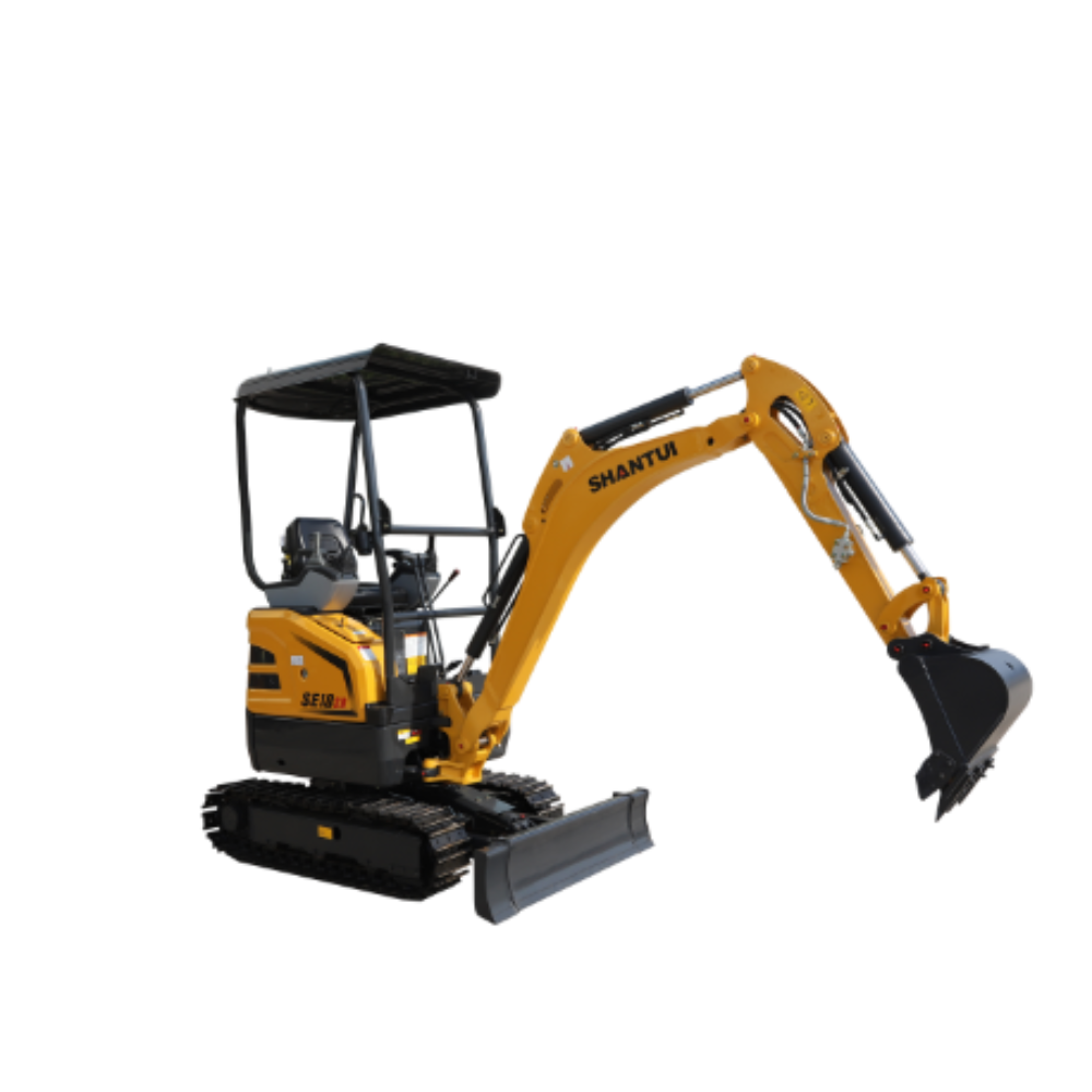 New Shantui SE18SR Excavator for Sale side view