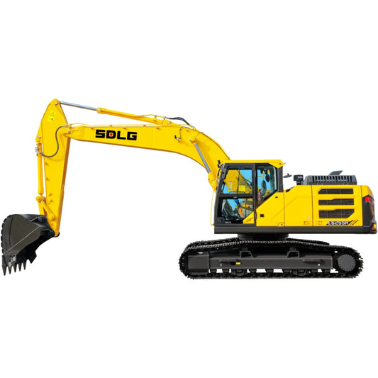 New Sdlg E6255H Excavator for Sale rear side view