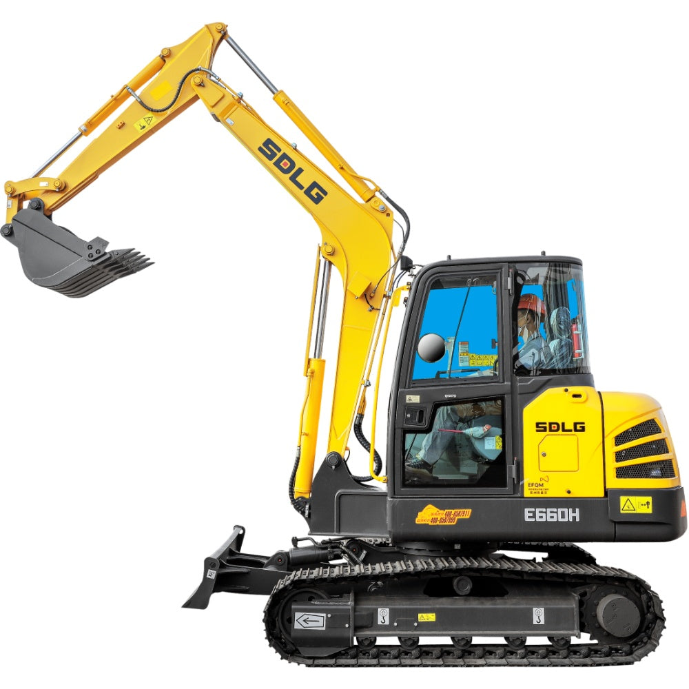 New Sdlg E660H Excavator for Sale detail view