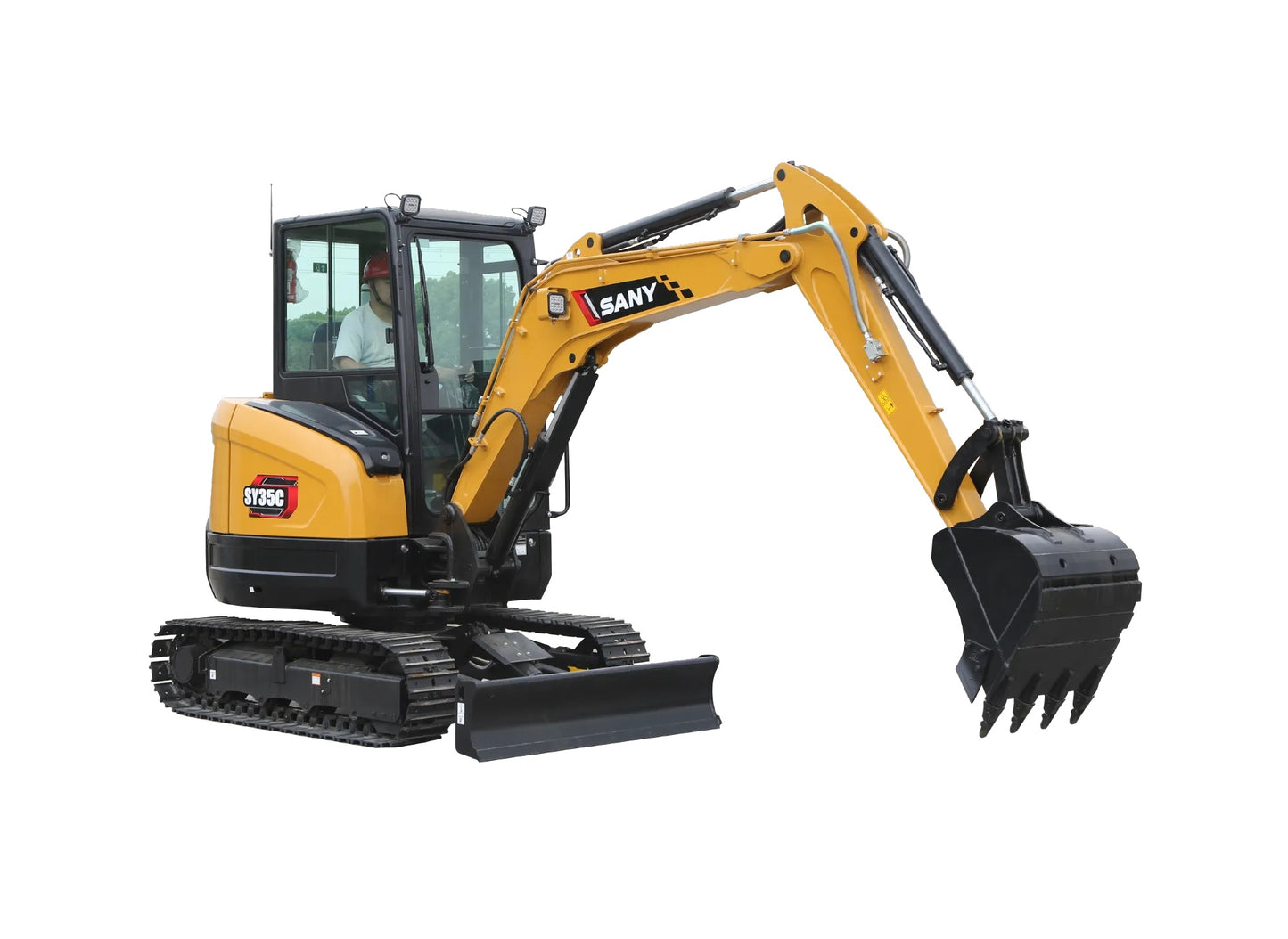 New Sany SY35C Excavator for Sale detail view