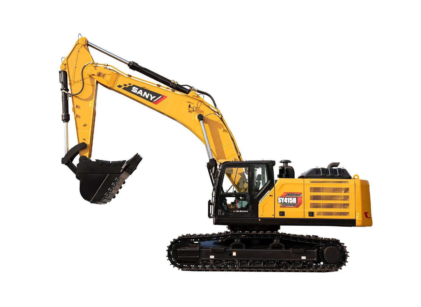 New Sany SY415H-S Excavator for Sale rear side view