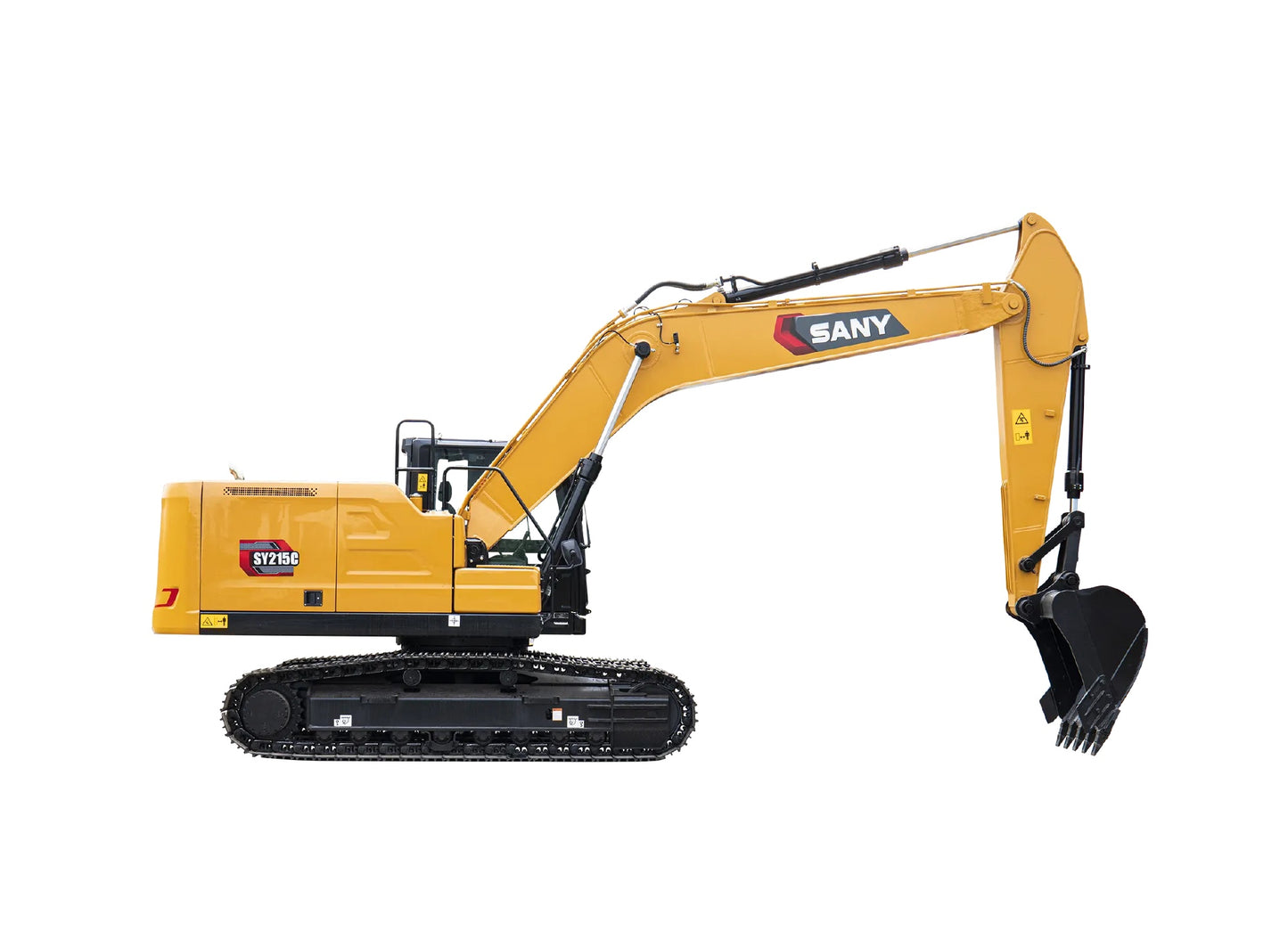 New Sany SY215C-SA Excavator for Sale rear side view