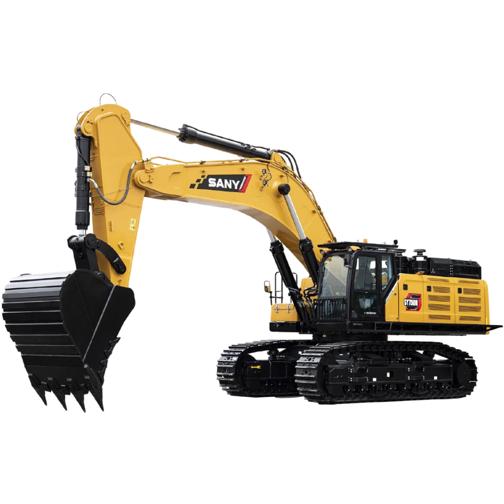 New Sany SY750H-S Excavator for Sale side view