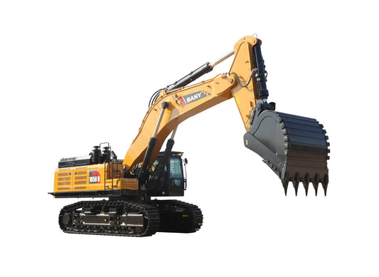 New Sany SY1050H Excavator for Sale rear side view