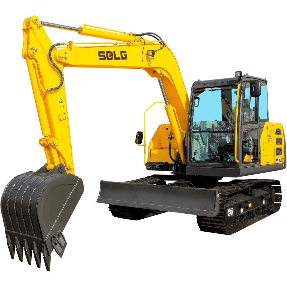 New Sdlg E680H Excavator for Sale side view