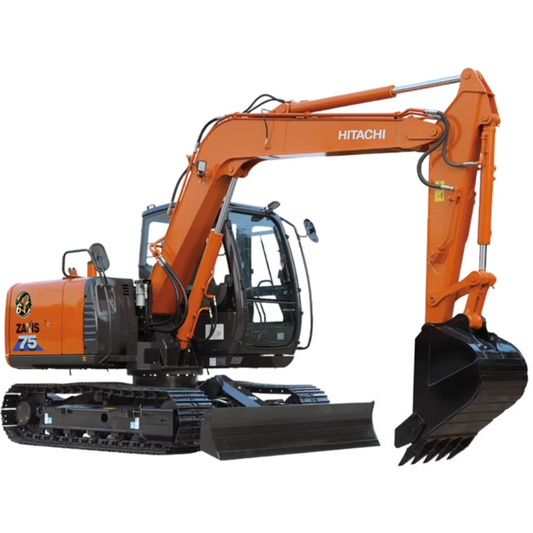 New Hitachi ZX75-6A Excavator for Sale side view