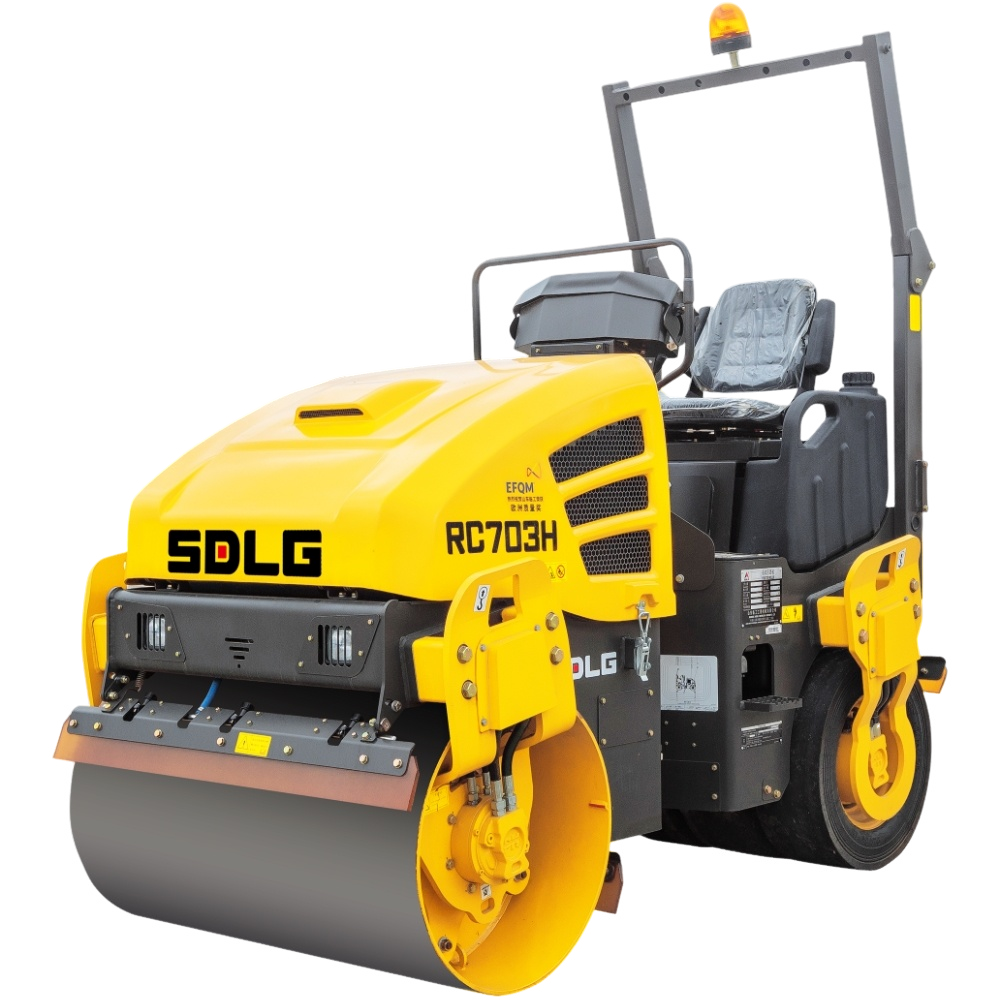 New Sdlg RC703H Road Roller for Sale operator cabin