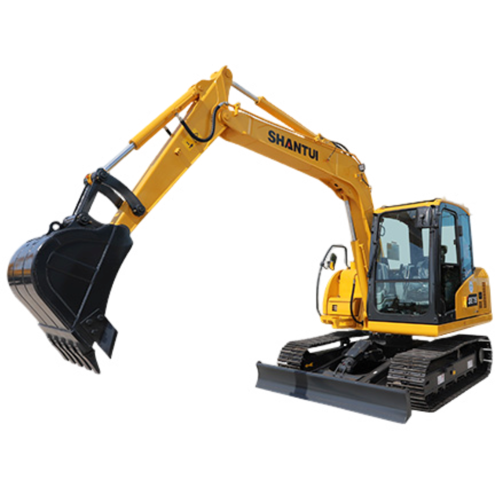 New Shantui SE75 Excavator for Sale - Alternative Stock side view