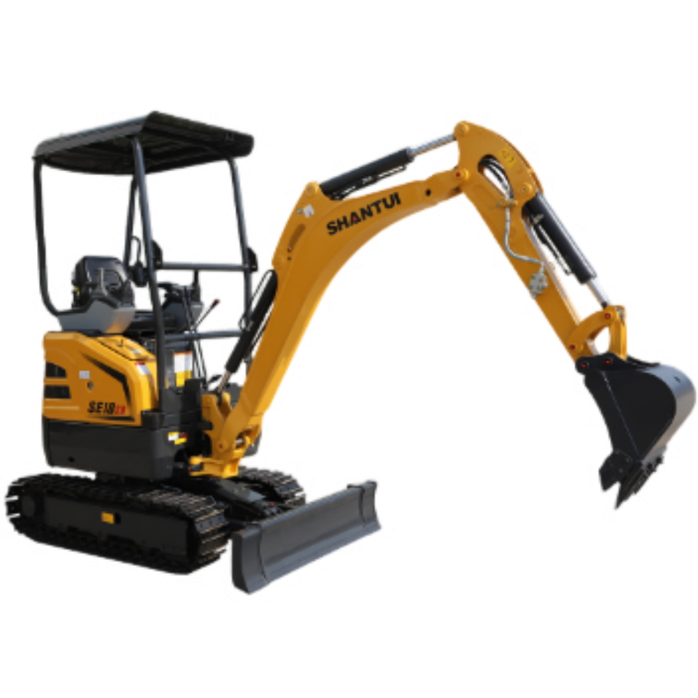 New Shantui SE18SR Excavator for Sale - Alternative Stock side view