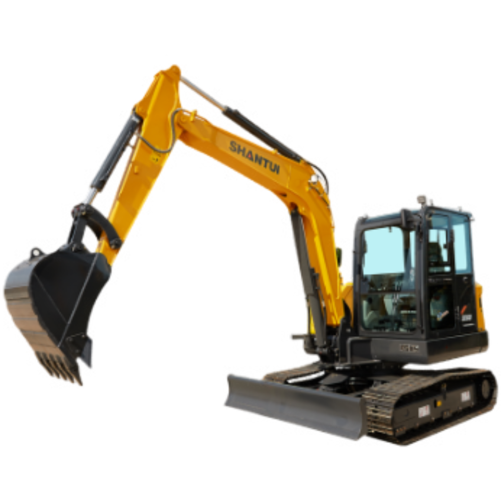 New Shantui SE60 Excavator for Sale - Alternative Stock side view
