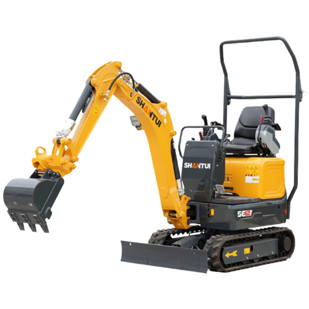 New Shantui SE12 Excavator for Sale side view