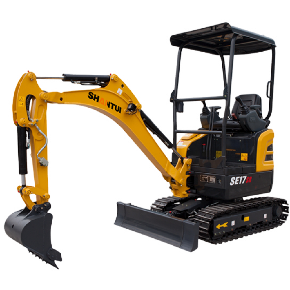 New Shantui SE17SR Excavator for Sale side view