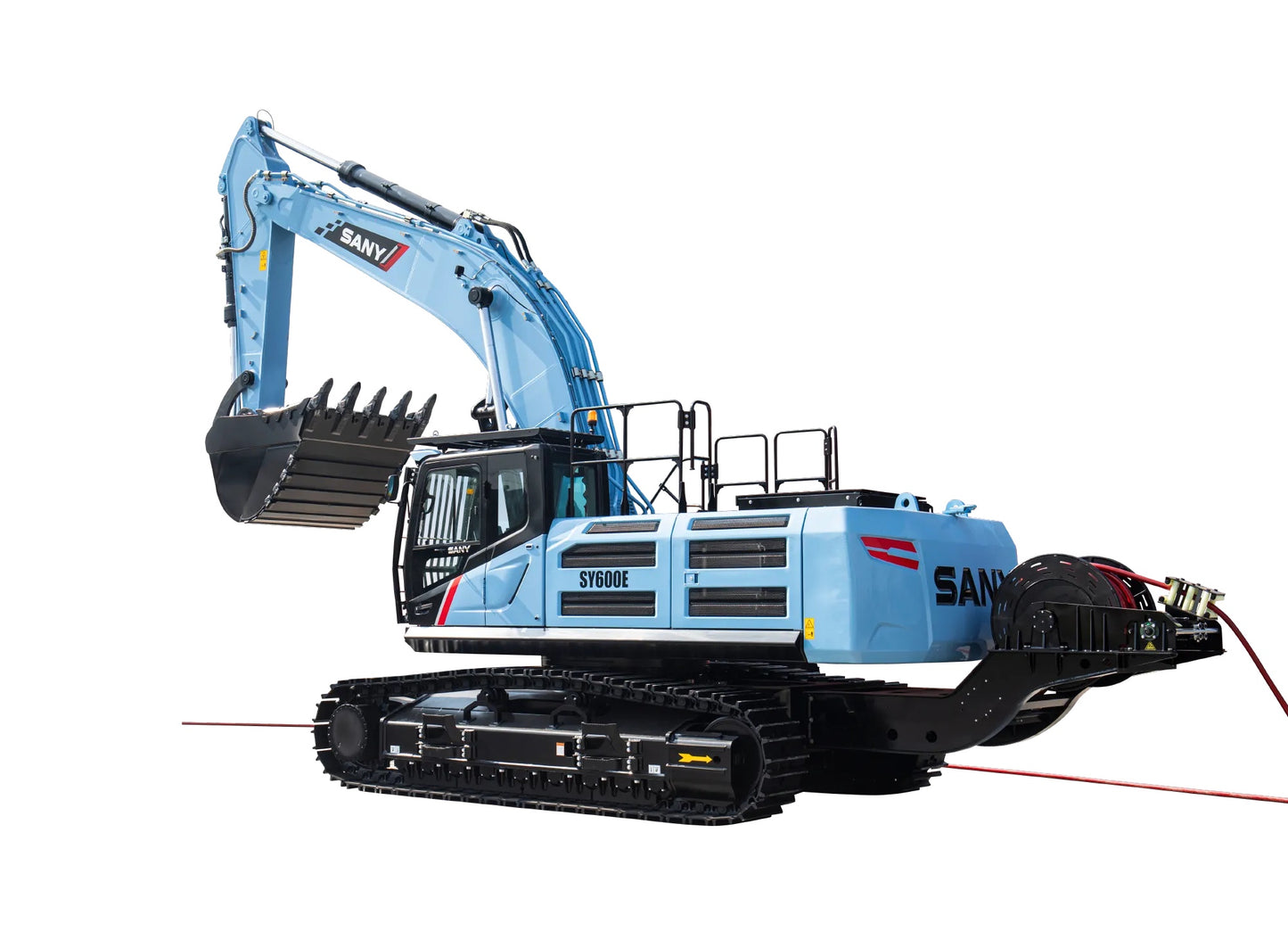 New Sany SY600EP Excavator for Sale rear side view