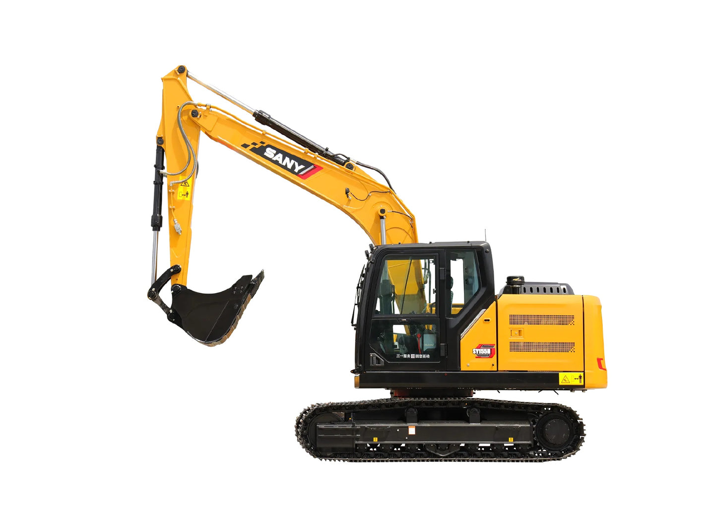 New Sany SY155H Excavator for Sale detail view