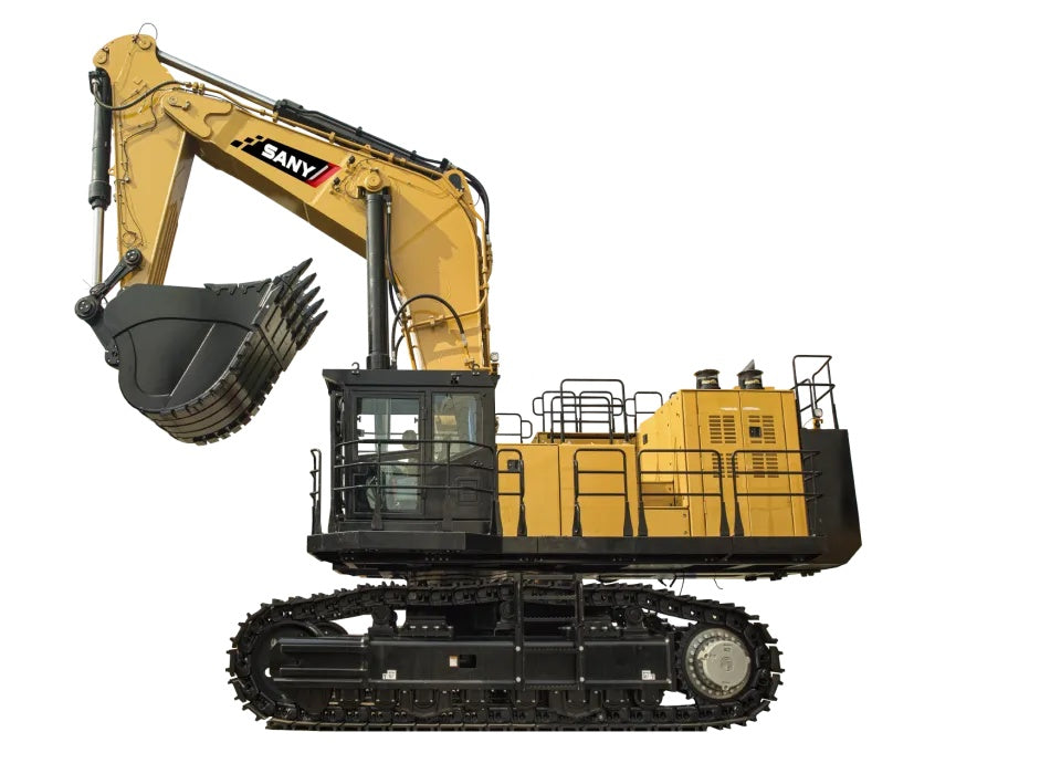 New Sany SY1250H Excavator for Sale front view