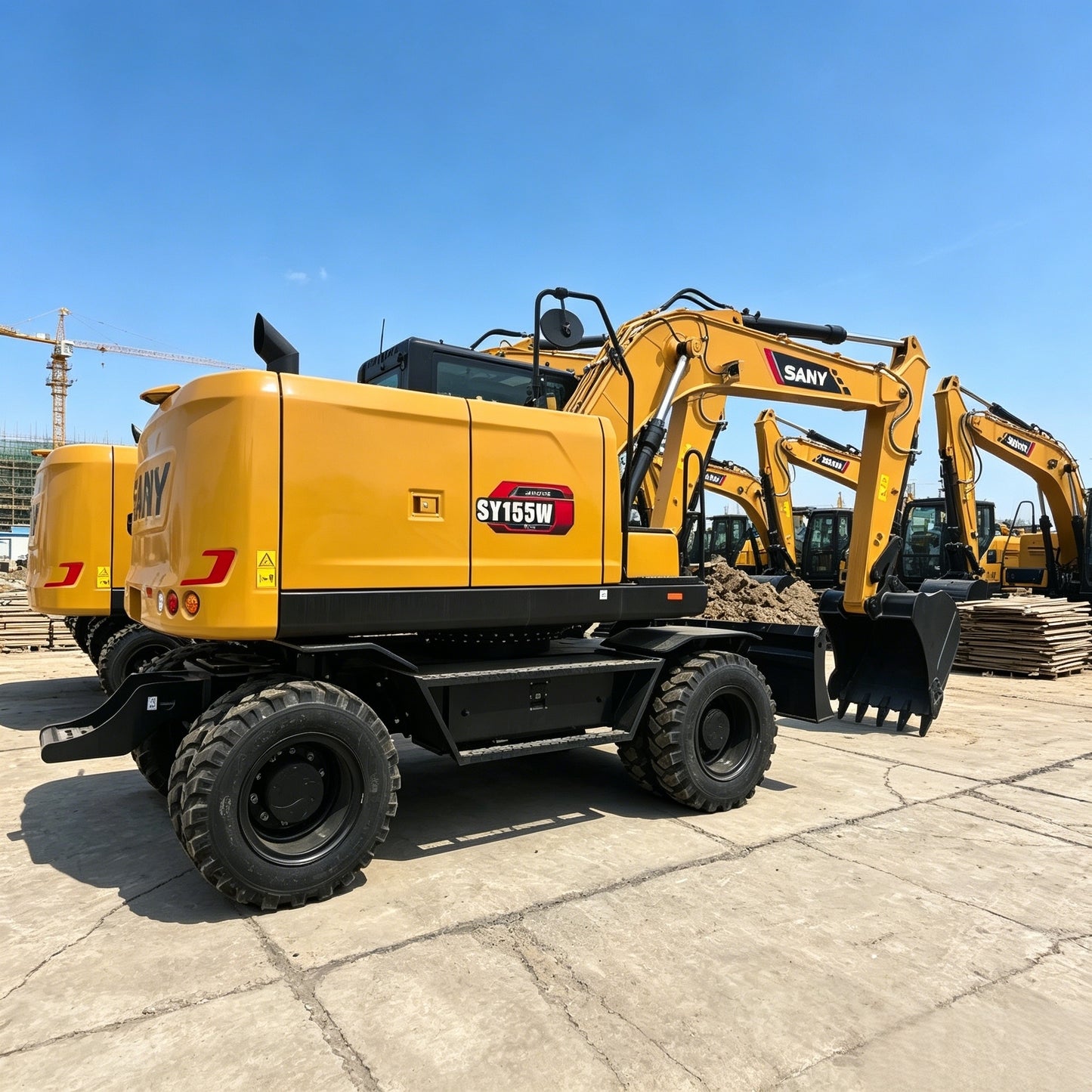 USED SANY SY155W