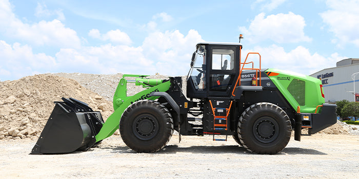 New Liugong 856TE MAX CVT Wheel Loader for Sale rear side view