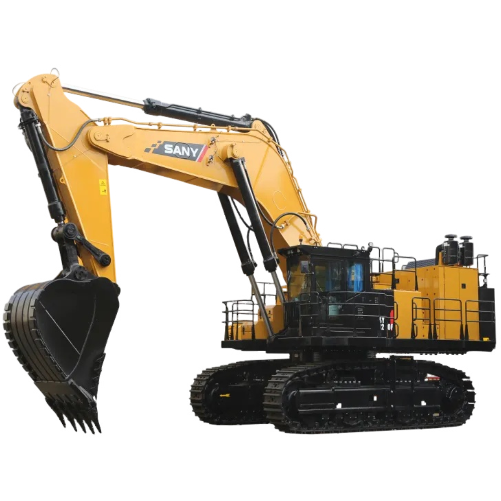 New Sany SY1250H Excavator for Sale side view