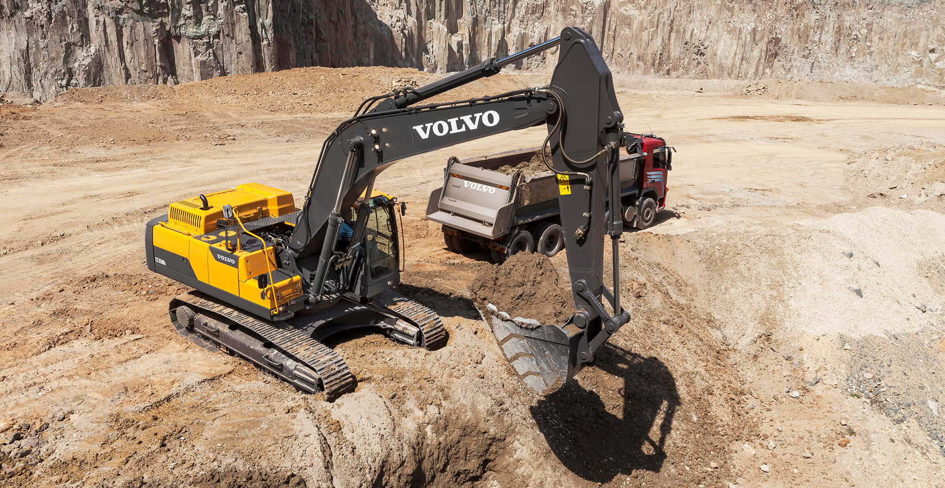 New Volvo EC350D Excavator for Sale detail view