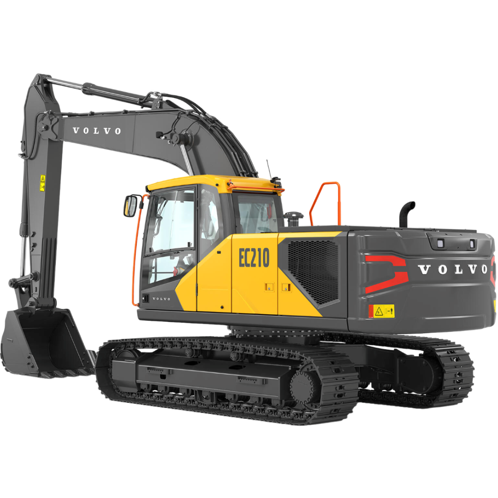 New Volvo EC210 Excavator for Sale side view
