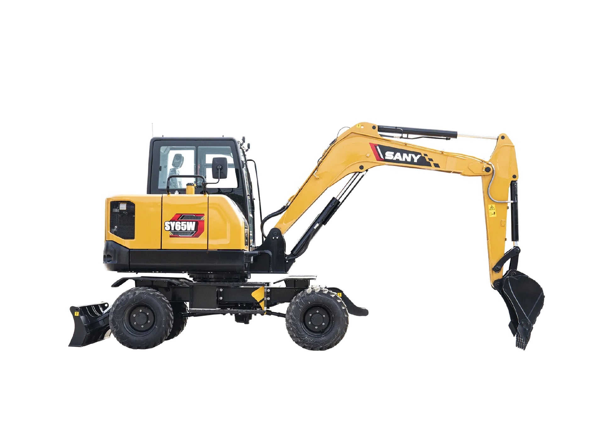 New Sany SY65W Excavator for Sale detail view