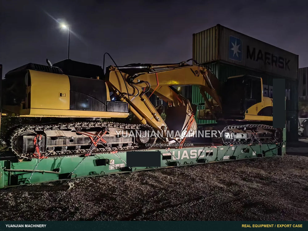 Used CAT 315D + CAT 320C for roadwork and rental