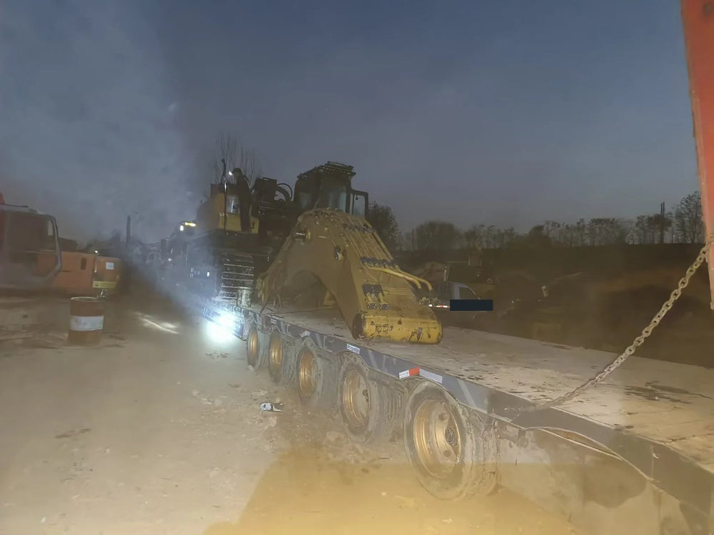 Used SANY 485 excavator to Mombasa, Kenya