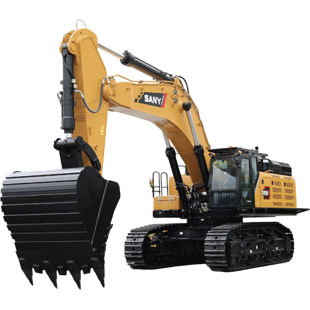New Sany SY870H-S Excavator for Sale side view